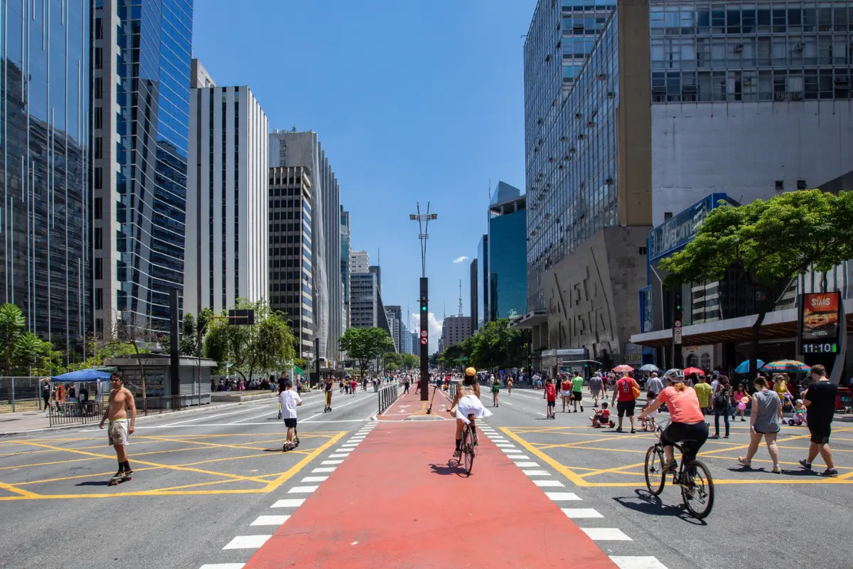 avenida paulista da cidade de são paulo