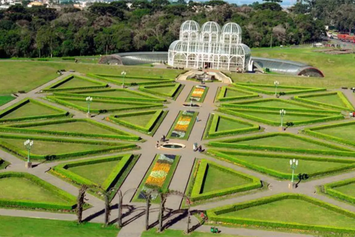 jardim botânica da cidade de Curitiba