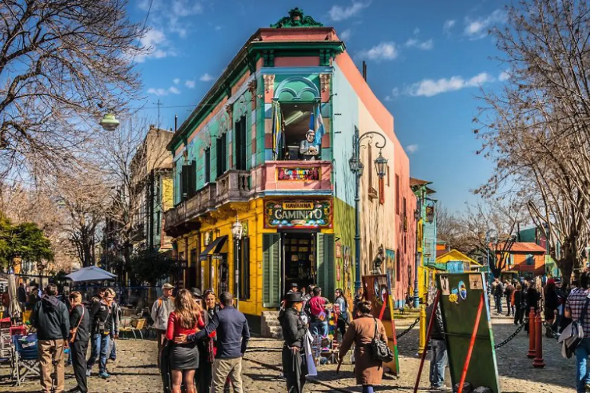 la boca caminito cidade de buenos aires