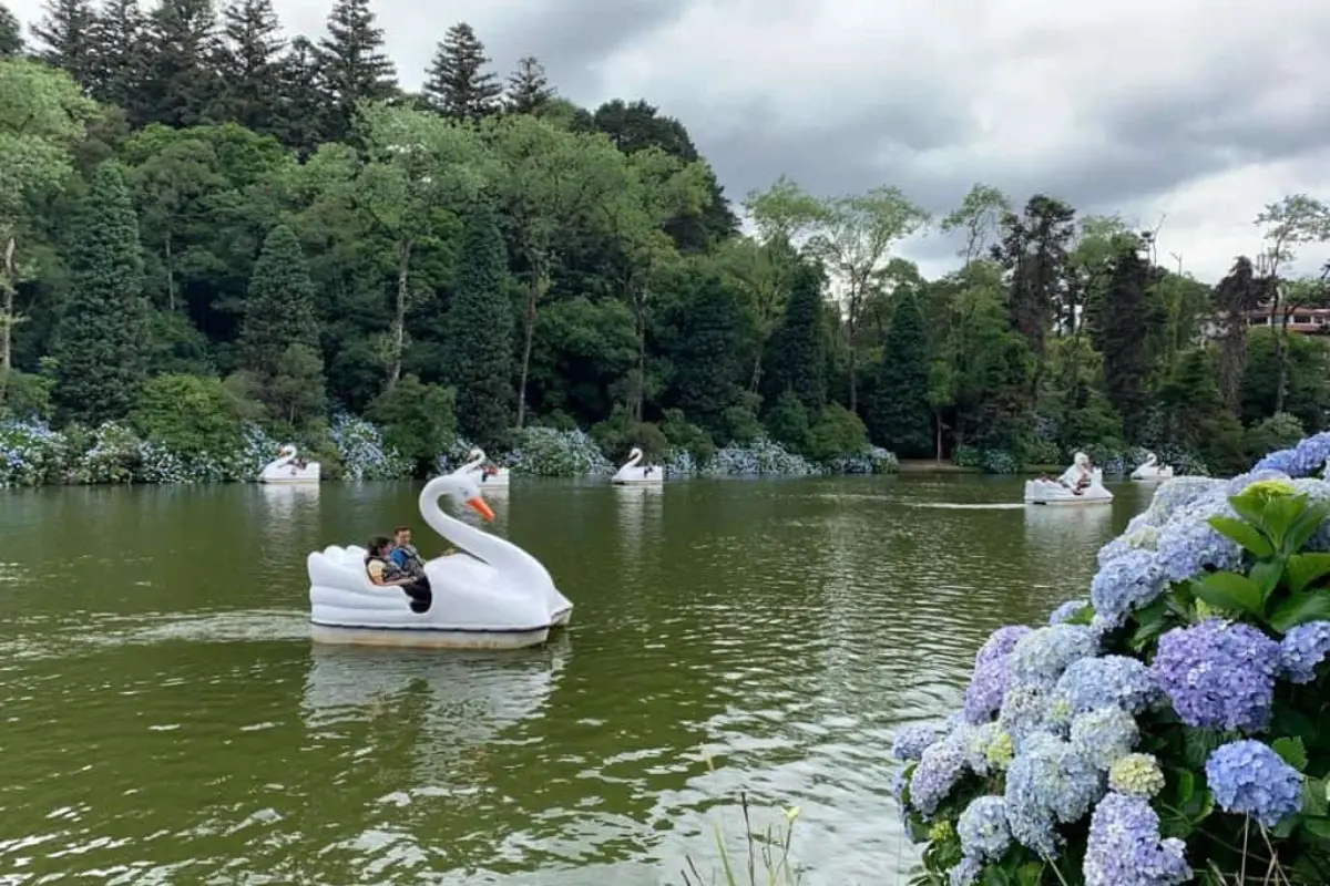 lago negro em gramado