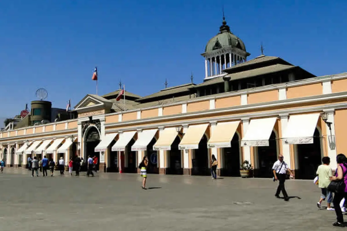 mercado central cidade de santiago