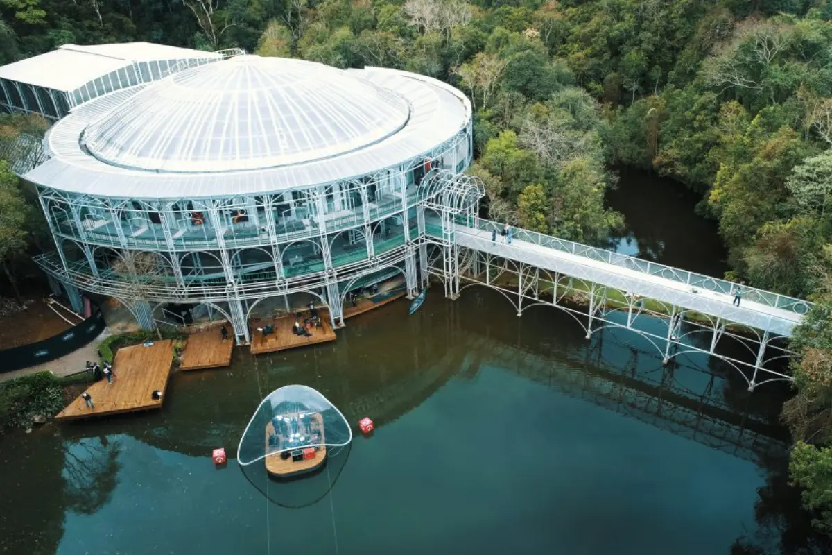 ópera de arame da cidade de curitiba