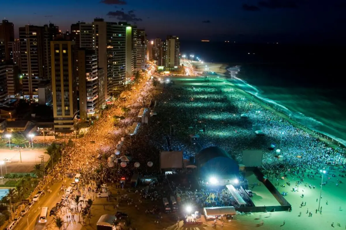 praia de iracema cidade de fortaleza