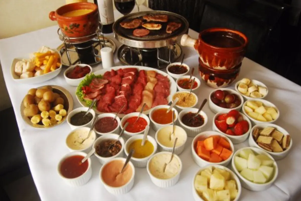 sequência de fondue