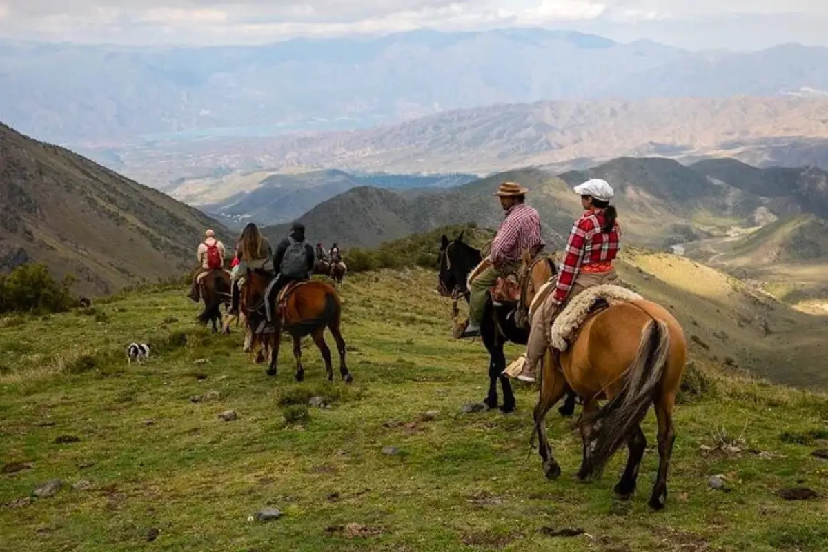 cavalgada em mendoza argentina