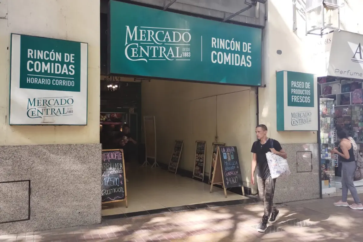 mercado central da cidade de mendoza