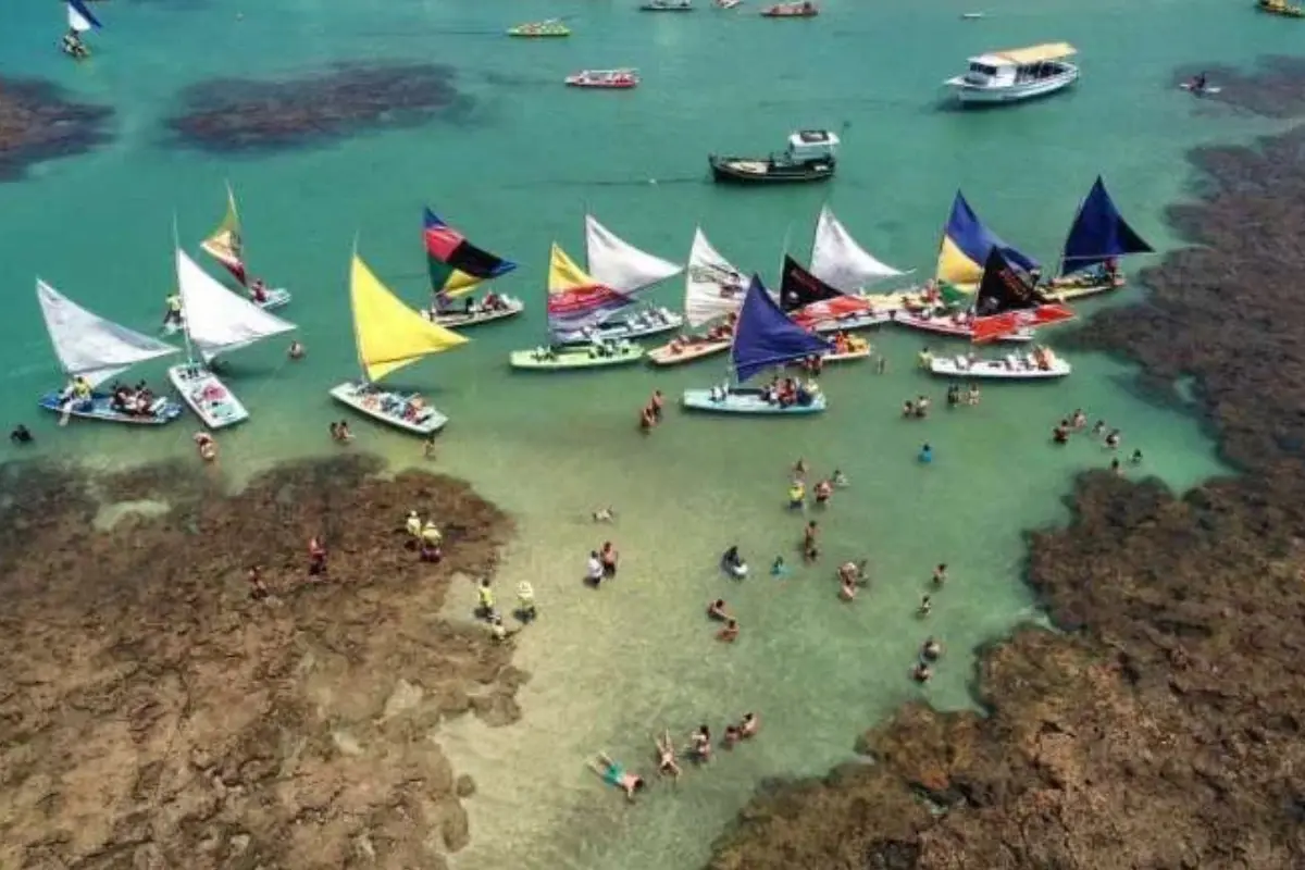 passeio de jangada em porto de galinhas